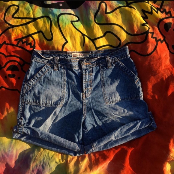 Faded Glory Jean Shorts⭐️💜 - Picture 1 of 3